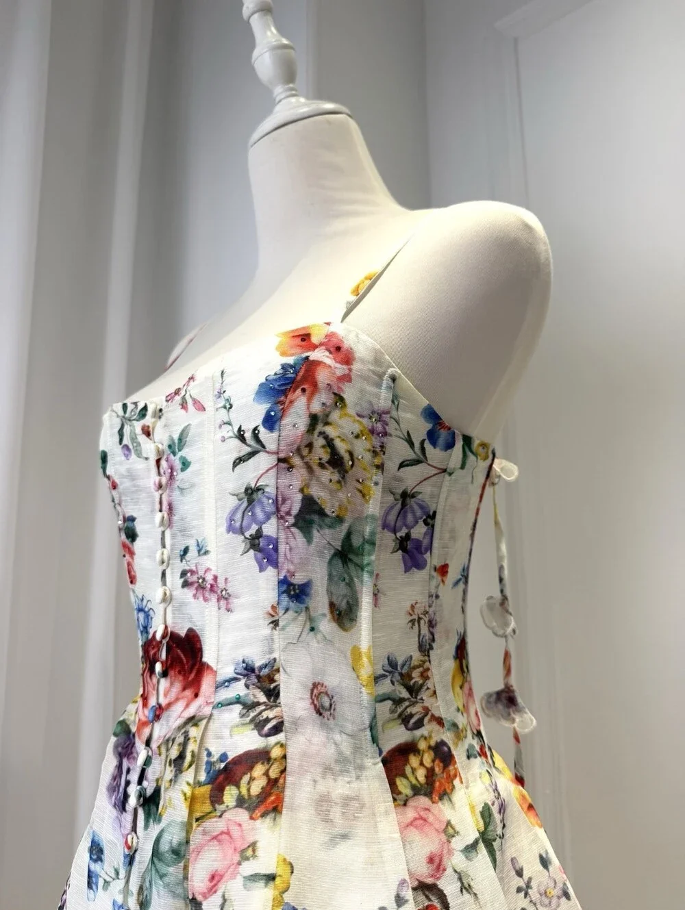 Camilla corset dress with short flared skirt In I left my heart in granada - Picture 14 of 15